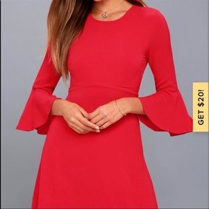 COPY - Lulus bell sleeve dress